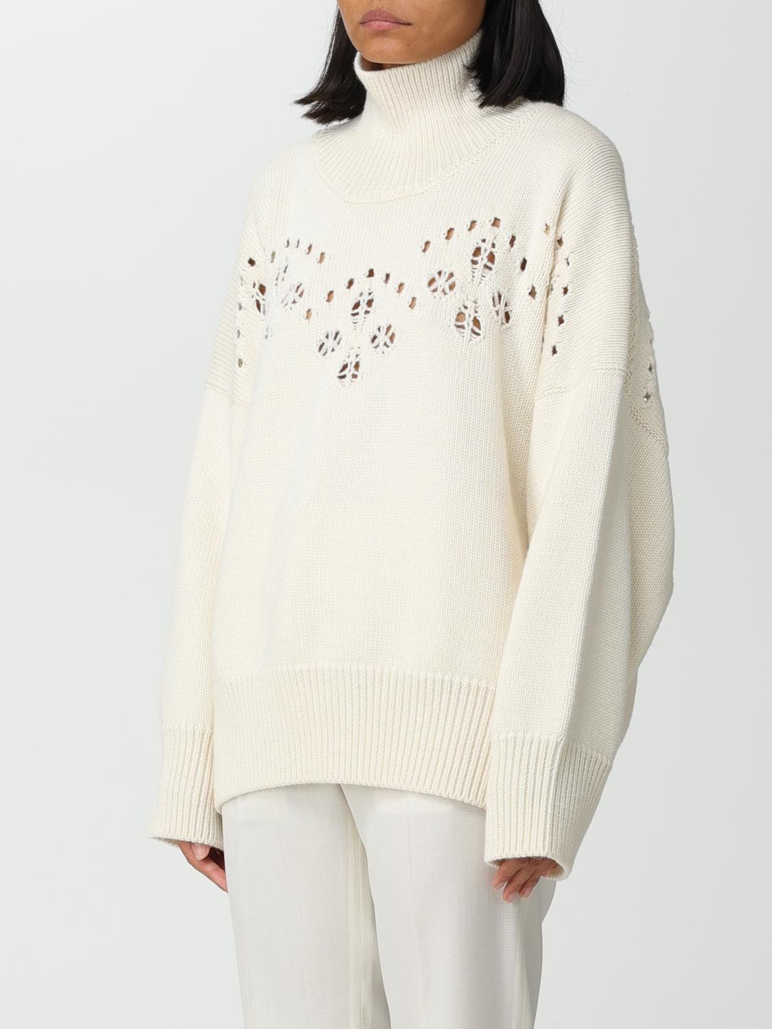 CHLOÉ PULL: Pull femme ChloÉ, Lait - Img 4