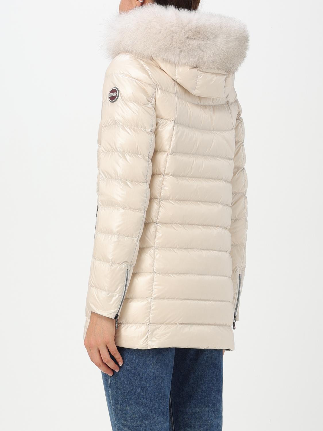 ジャケット COLMAR Woman Jacket Yellow Cream 19963XG 219 Slim-fit ski jacket - LASER LEMON YELLOW | Colmar