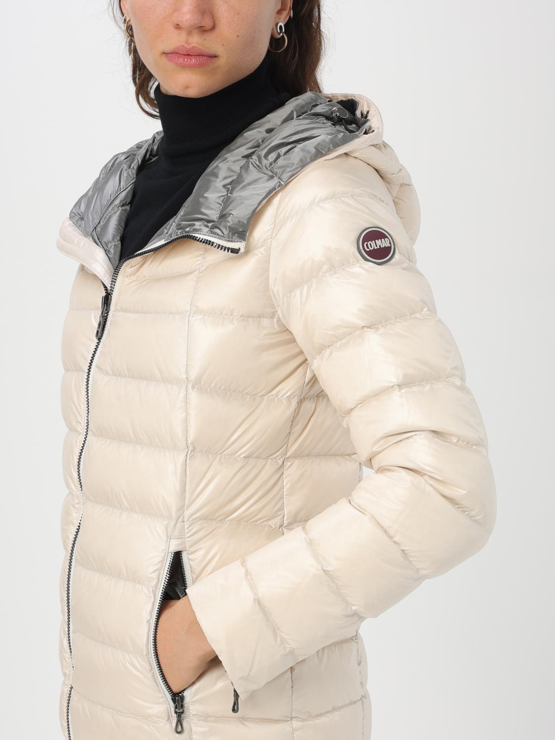 ジャケット COLMAR Woman Jacket Yellow Cream 19963XG 219 Slim-fit ski jacket - LASER LEMON YELLOW | Colmar