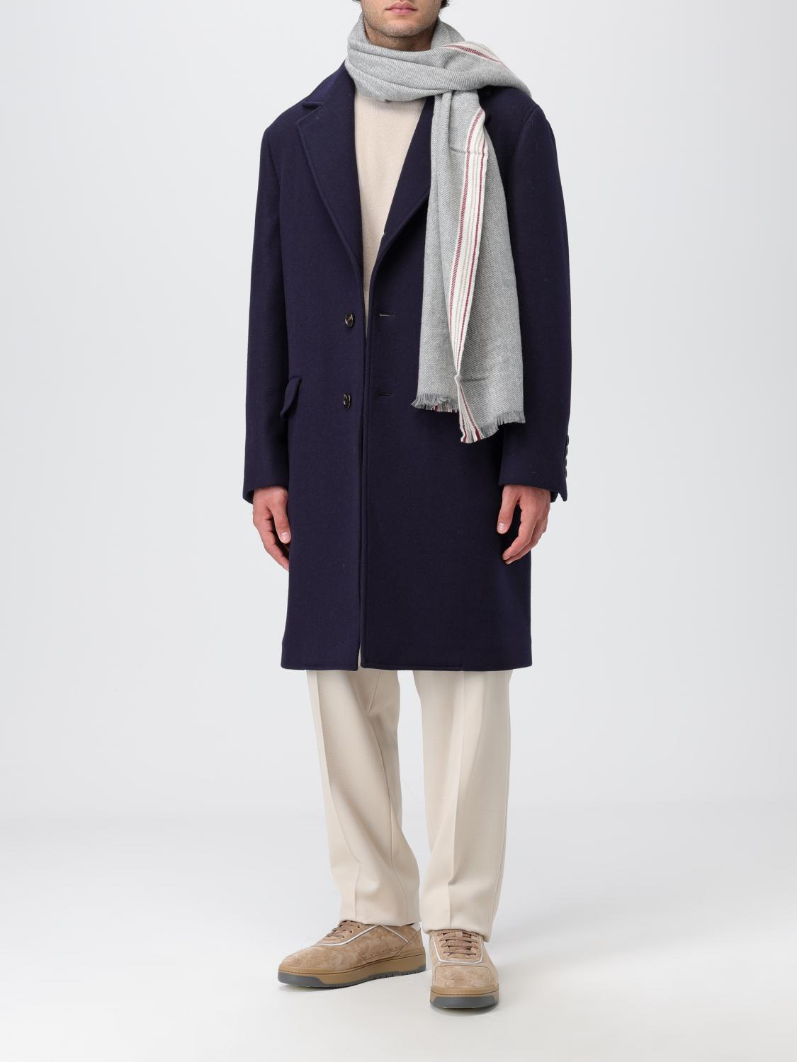 Brunello Cucinelli Coat men - Navy | MY4289132 | GIGLIO.COM