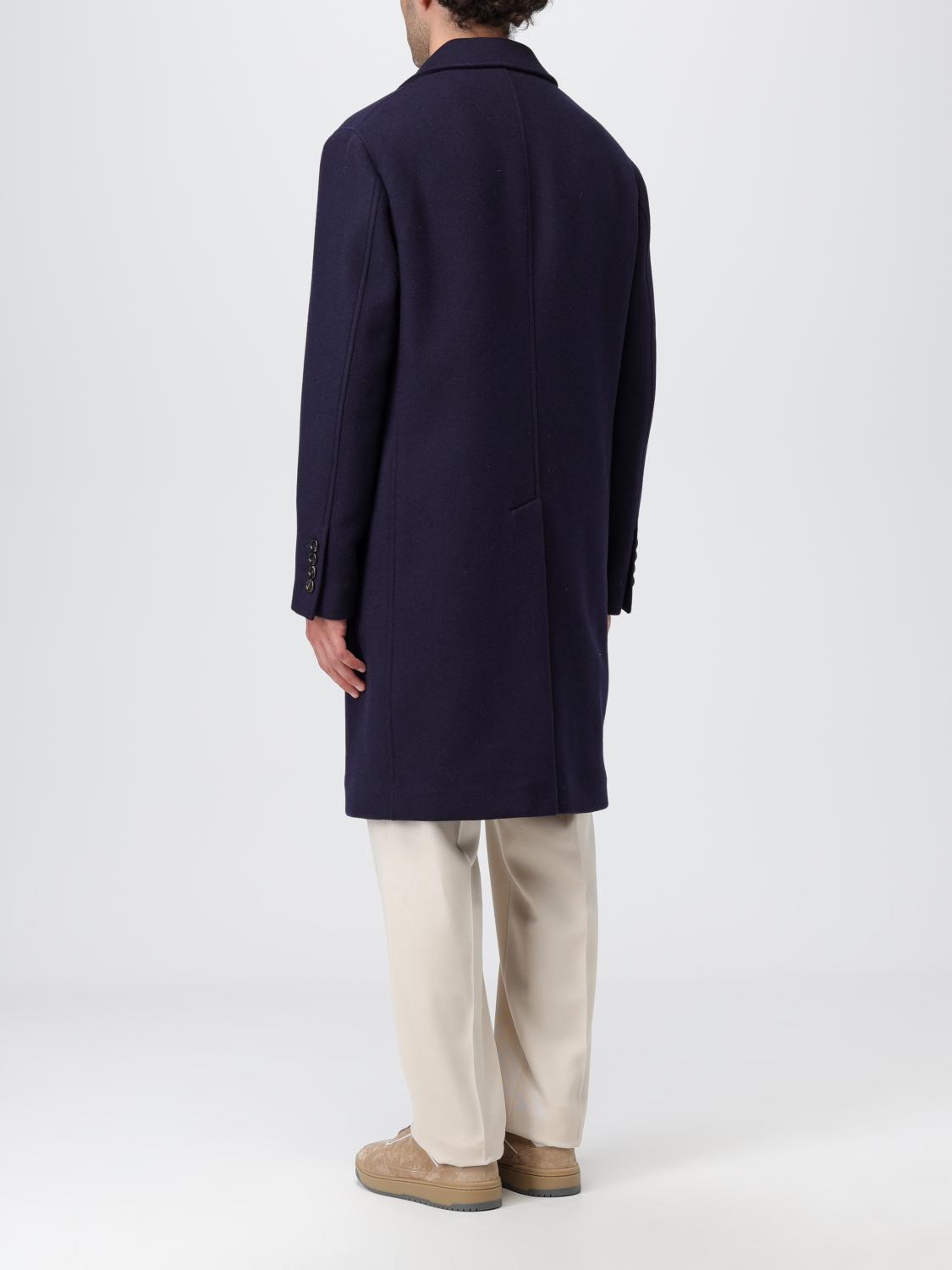 Brunello Cucinelli コート メンズ - ネイビー | MY4289132 | GIGLIO.COM