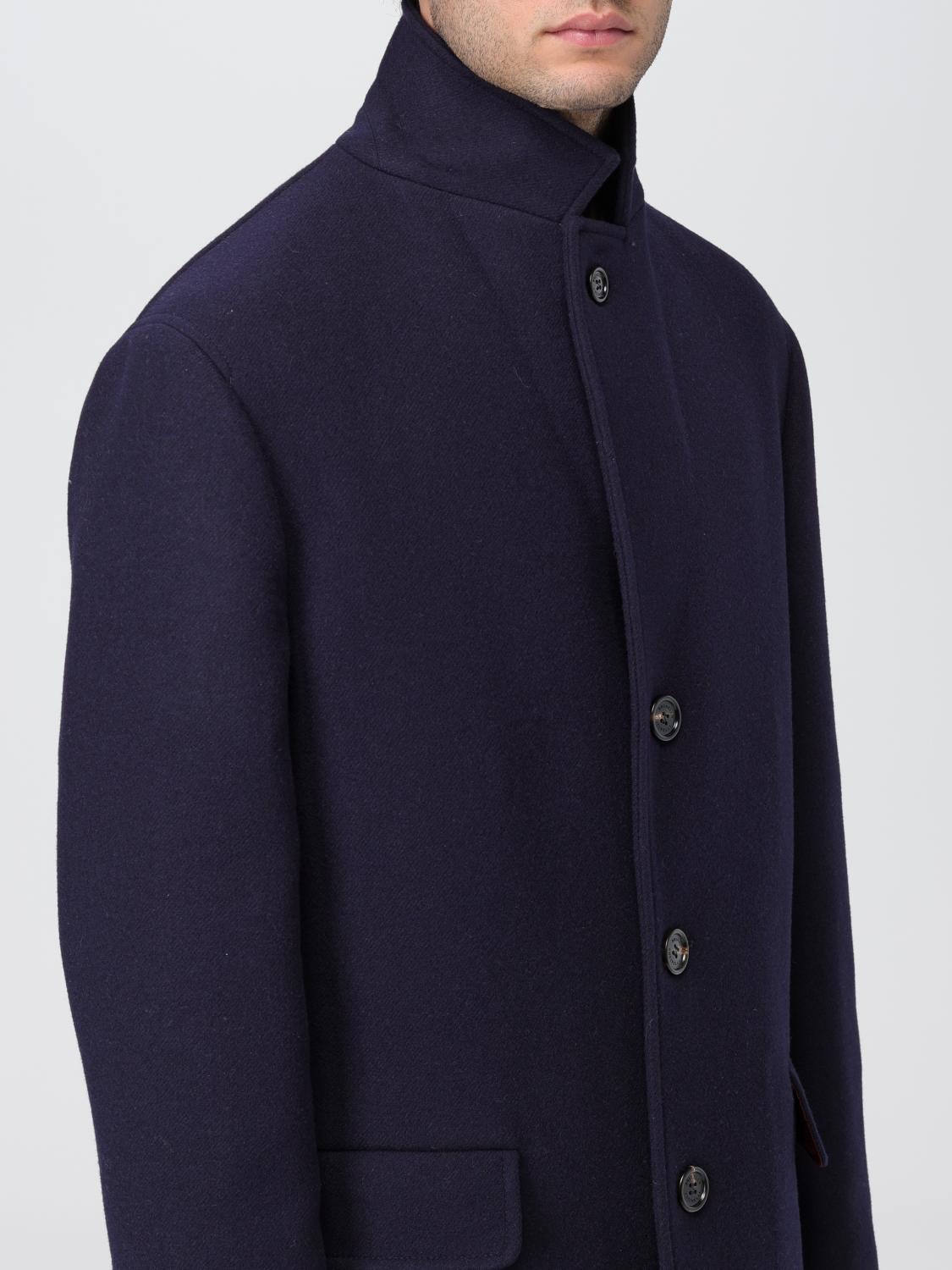 Brunello Cucinelli Coat men - Navy | MY4289132 | GIGLIO.COM