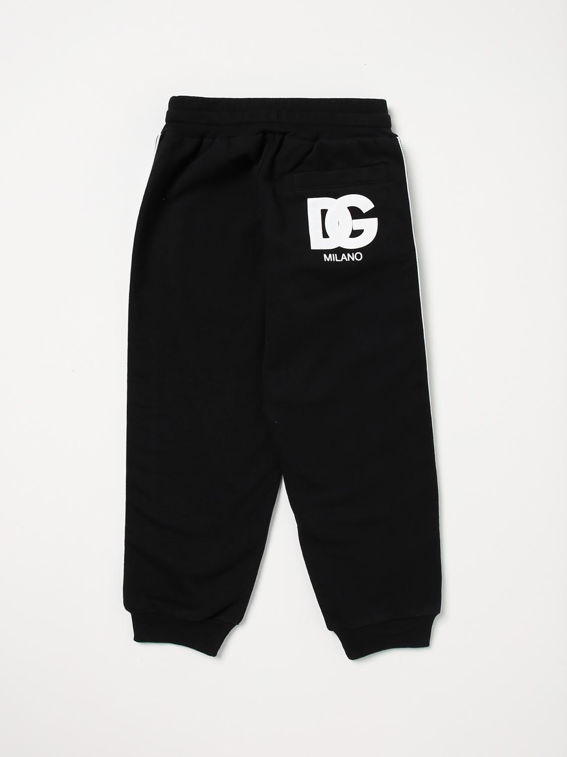 Dolce & Gabbana pants in cotton - Black | L4JPIHG7KK0 | GIGLIO.COM