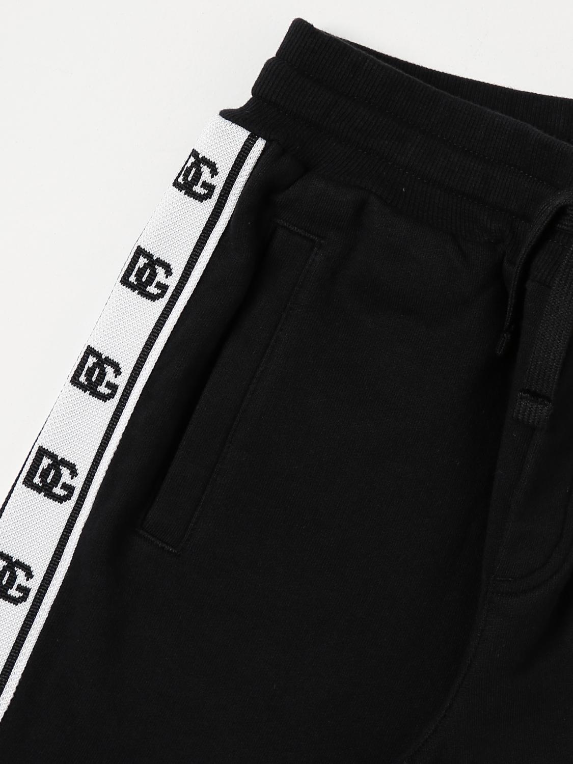 Dolce & Gabbana pants in cotton - Black | L4JPIHG7KK0 | GIGLIO.COM