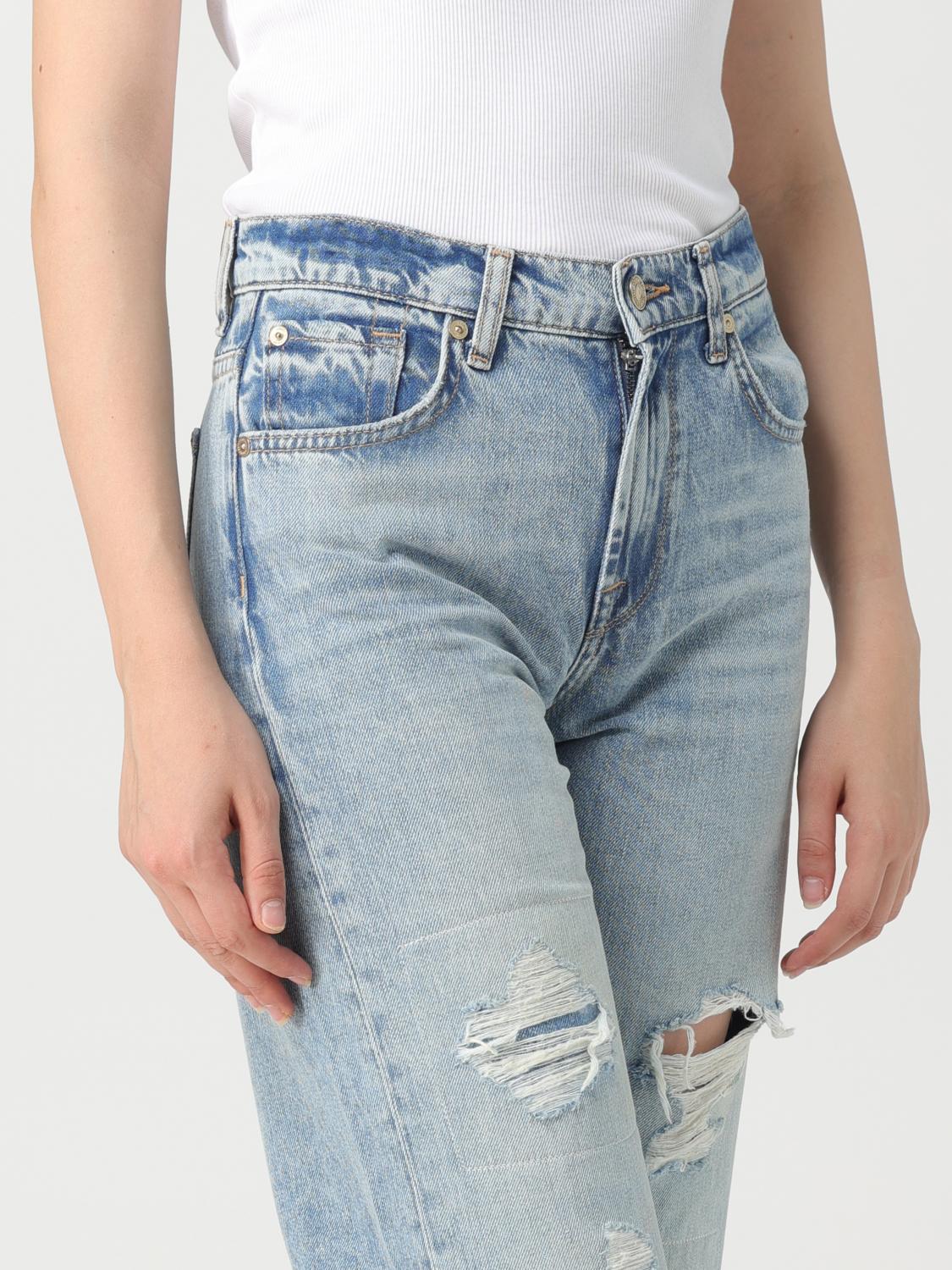 7 FOR ALL MANKIND VAQUEROS: Vaquero mujer 7 For All Mankind, Azul Oscuro - Img 3