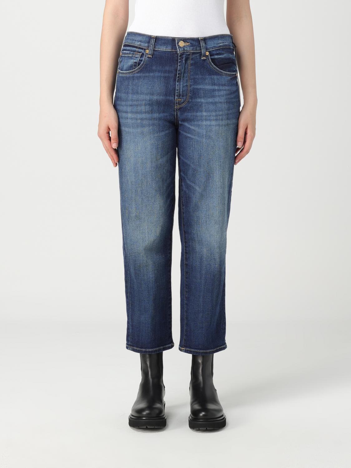 7 FOR ALL MANKIND VAQUEROS: Vaquero mujer 7 For All Mankind, Azul Oscuro - Img 1