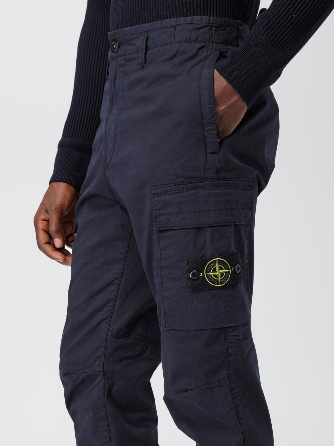 STONE ISLAND HOSE: Hose damen Stone Island, Blau - Img 5