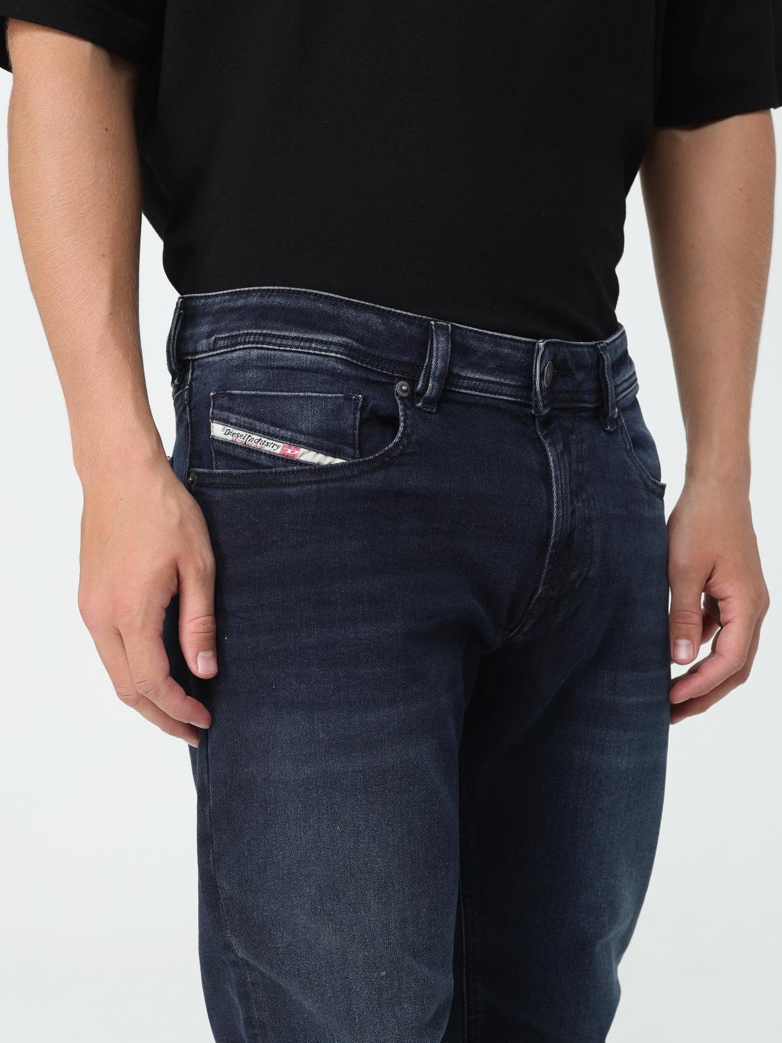 DIESEL JEANS: Diesel denim jeans, Blue - Img 3