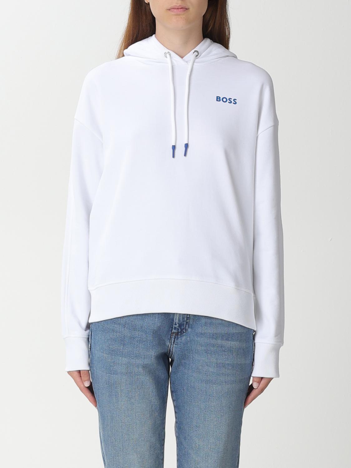 BOSS SWEATSHIRT: Sweatshirt damen Boss, Weiß - Img 1