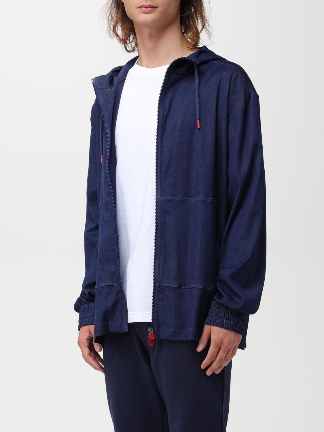 KITON SUDADERA: Sudadera hombre Kiton, Denim - Img 3