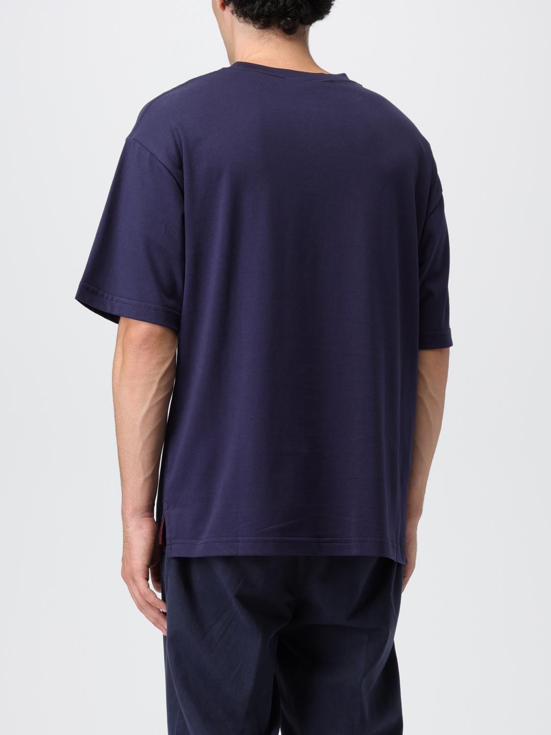 KITON CAMISETA: Camiseta hombre Kiton, Azul Oscuro - Img 3
