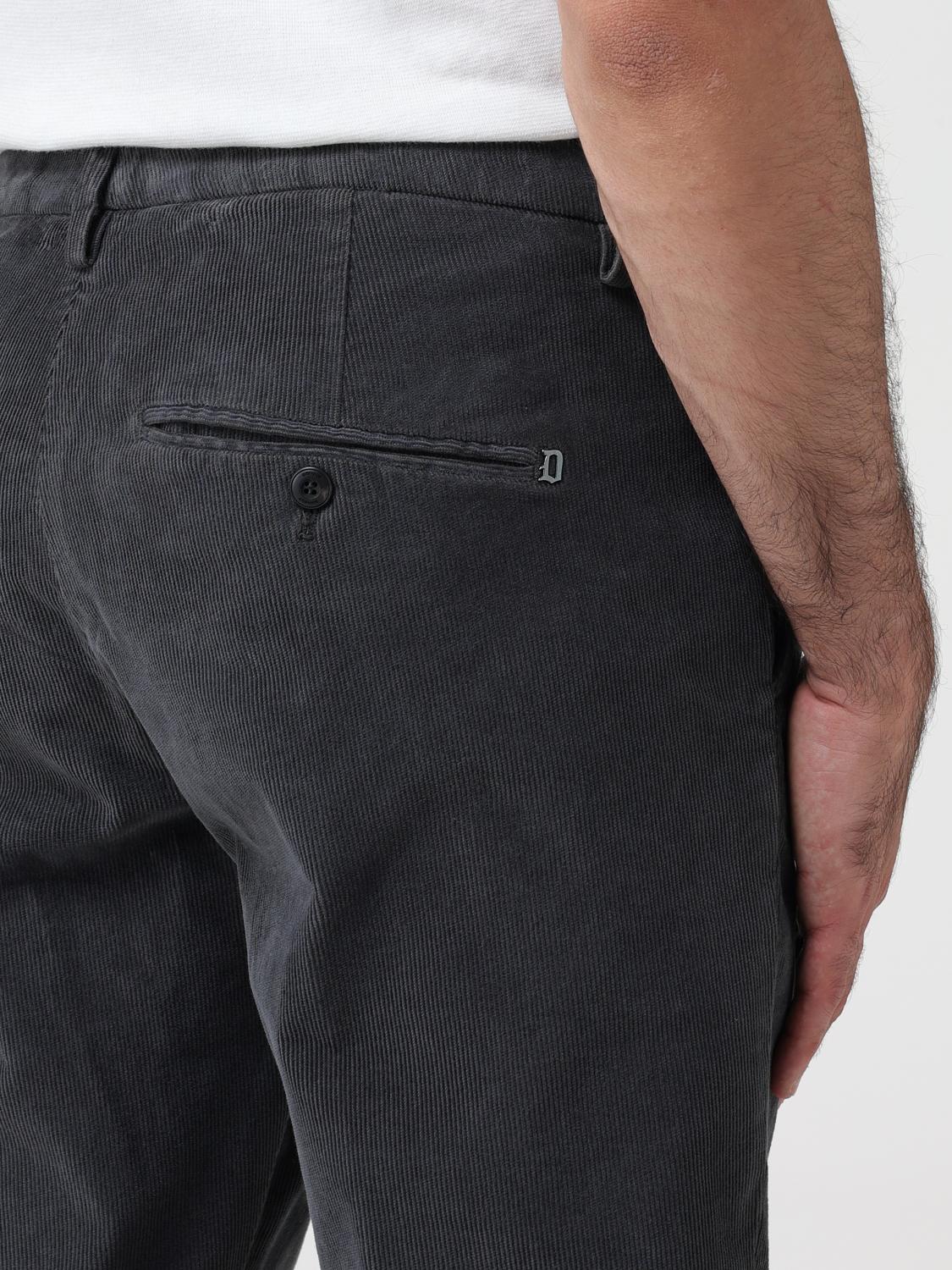 DONDUP PANTS: Pants men Dondup, Grey - Img 3