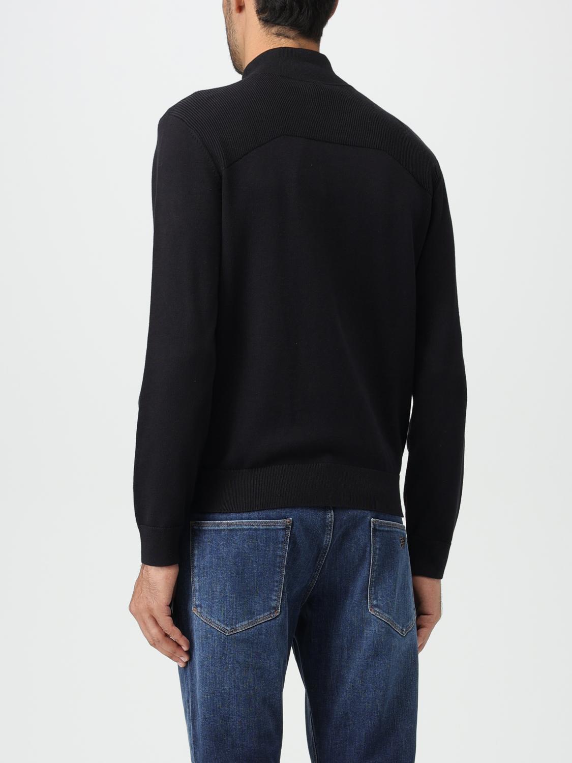 BOSS PULLOVER: Pullover herren Boss, Schwarz - Img 2