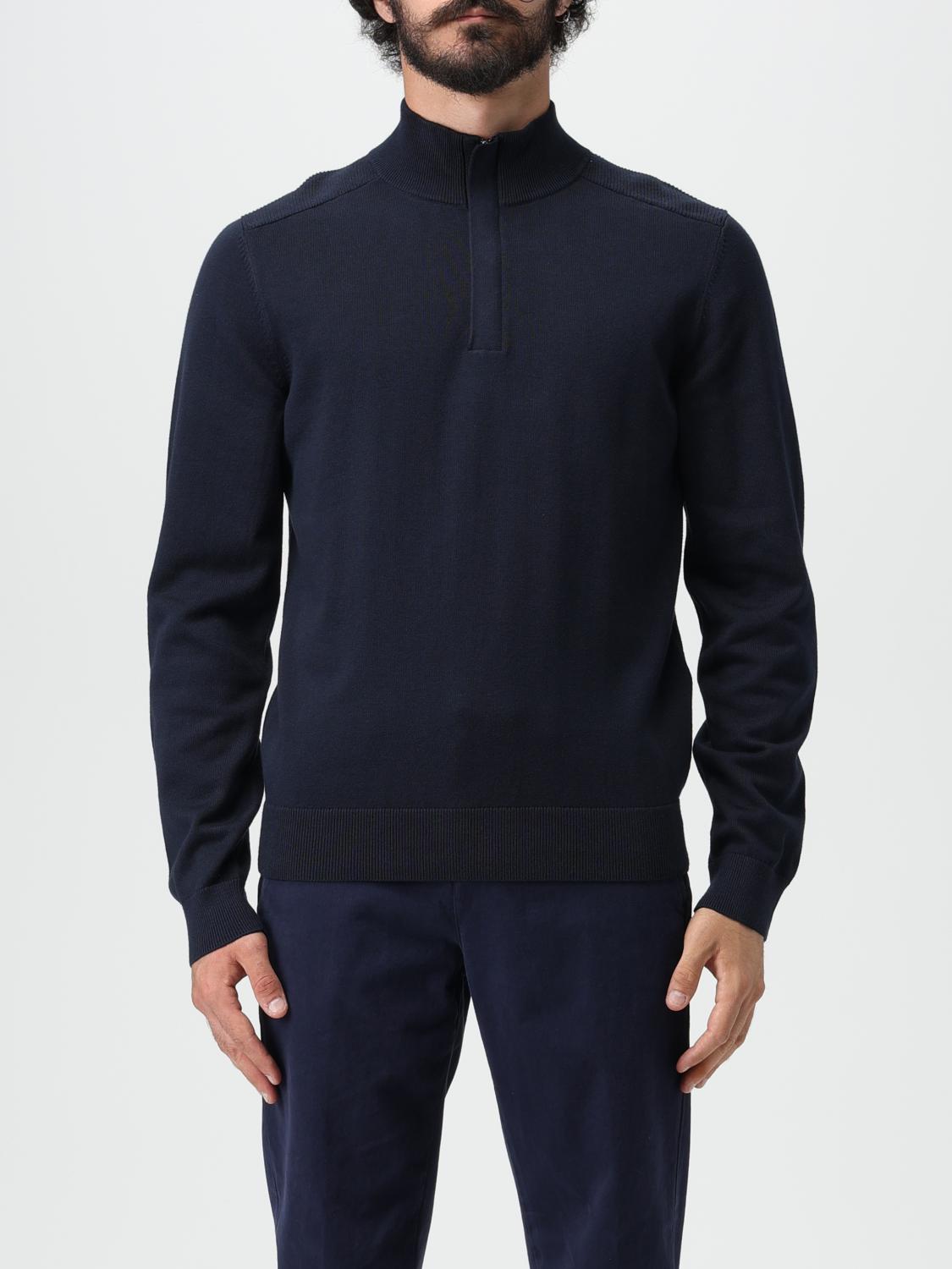 BOSS PULL: Pull homme Boss, Bleu - Img 1