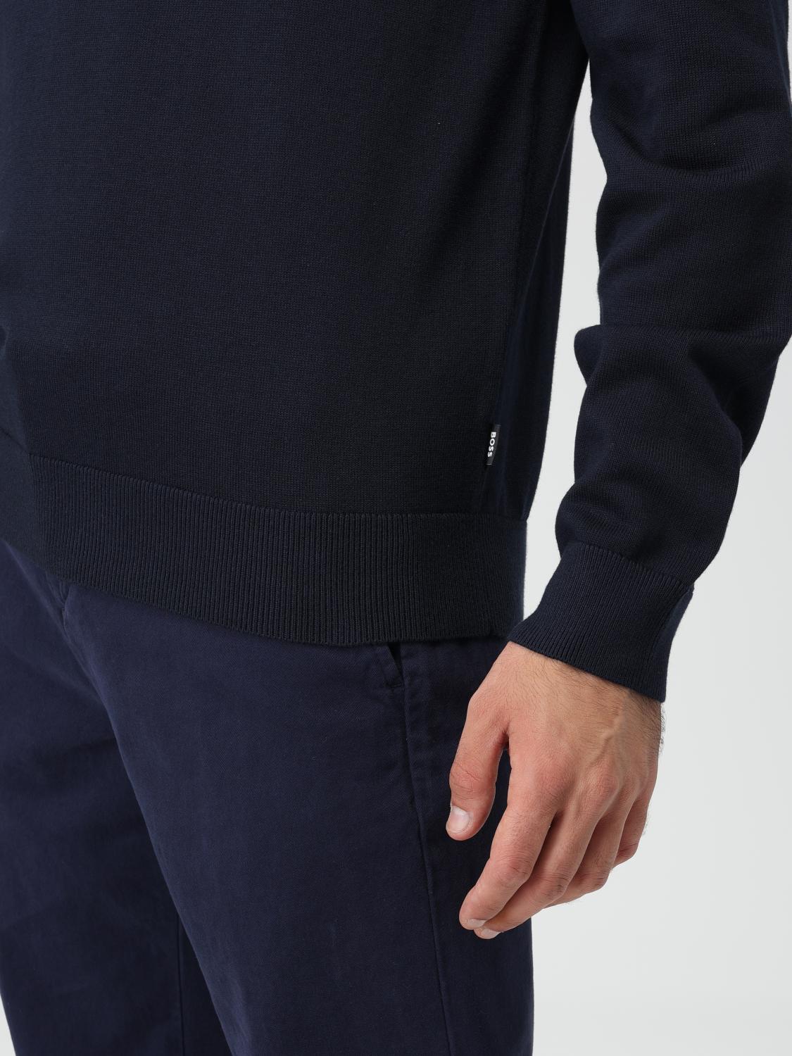 BOSS PULL: Pull homme Boss, Bleu - Img 3
