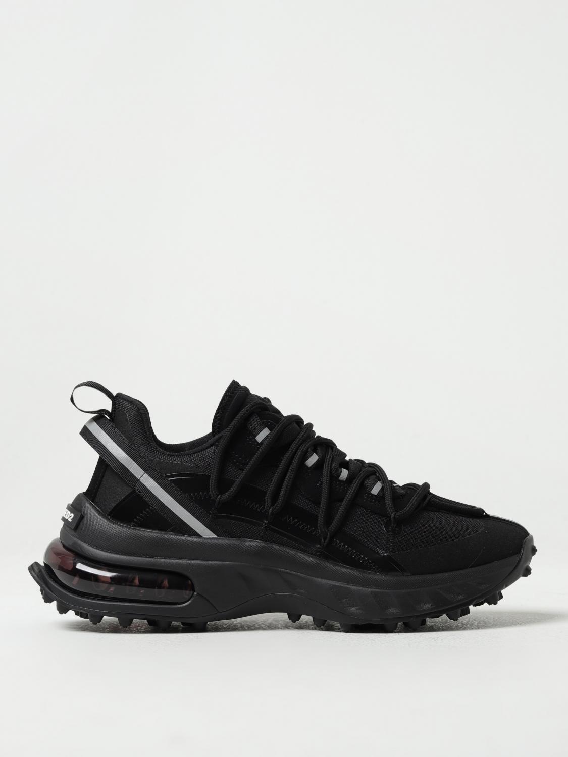 Dsquared2 Bubble sneakers in mesh and synthetic suede - Black