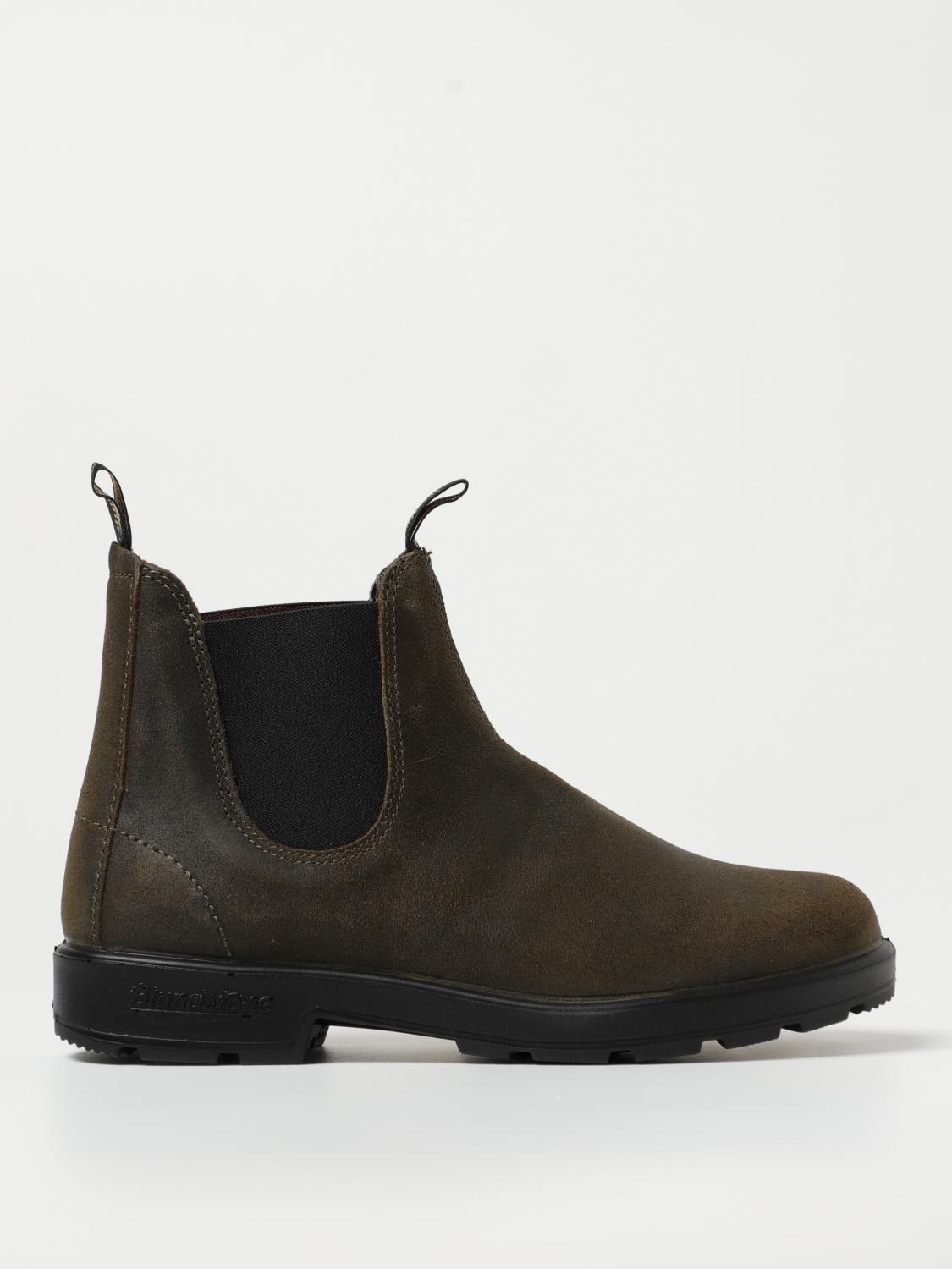 BLUNDSTONE ブーツ: シューズ メンズ Blundstone, オリーブ - Img 1