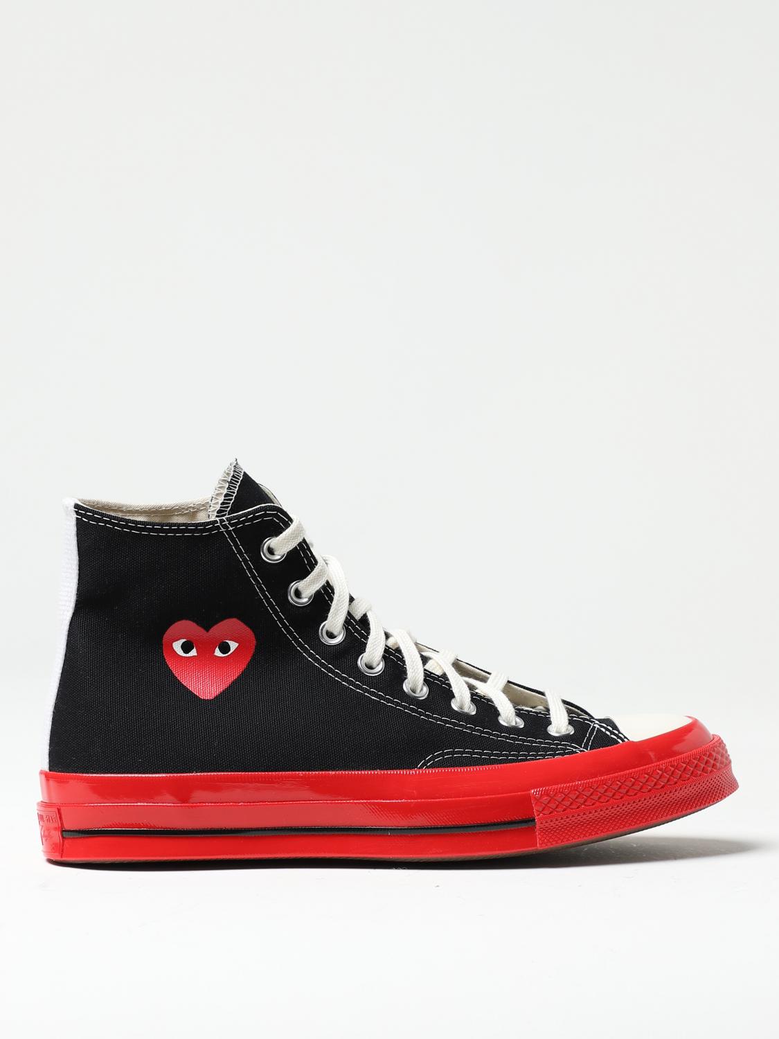 COMME DES GARÇONS PLAY SNEAKERS: Schuhe herren Comme Des Garçons, Schwarz - Img 1
