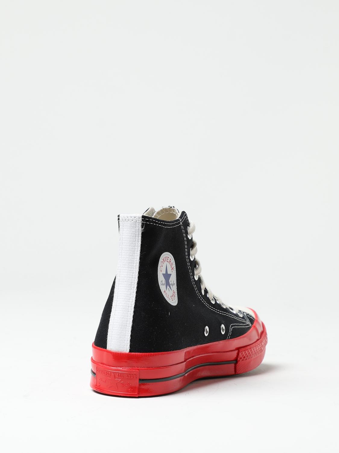COMME DES GARÇONS PLAY SNEAKERS: Schuhe herren Comme Des Garçons, Schwarz - Img 3