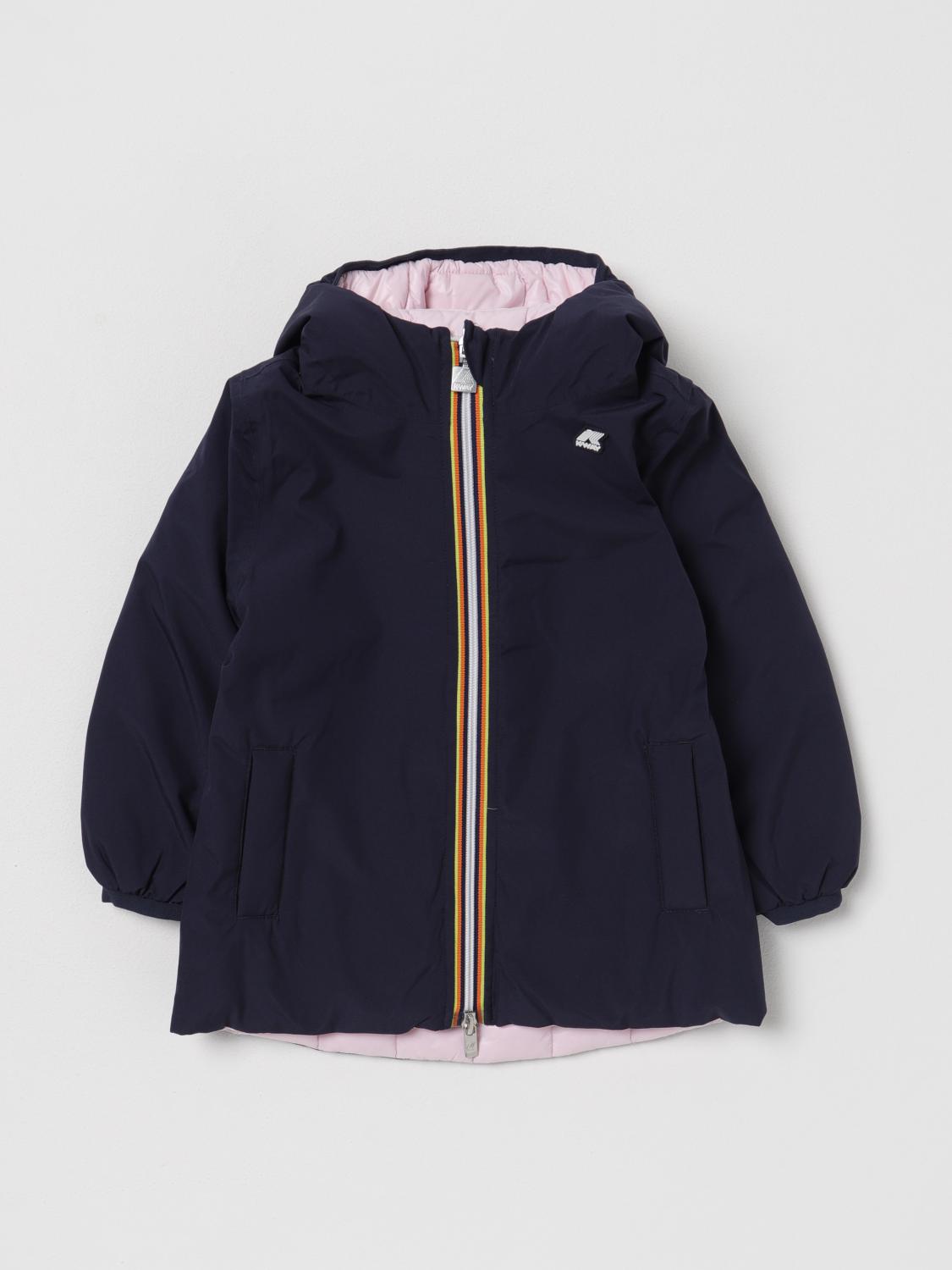 K-WAY CHAQUETA: Chaqueta niños K-way, Azul Oscuro - Img 1
