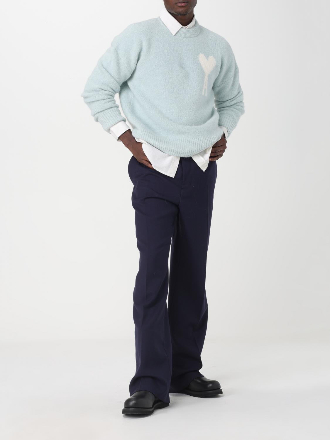 AMI PARIS SWEATER: Sweater men Ami Paris, Water - Img 2