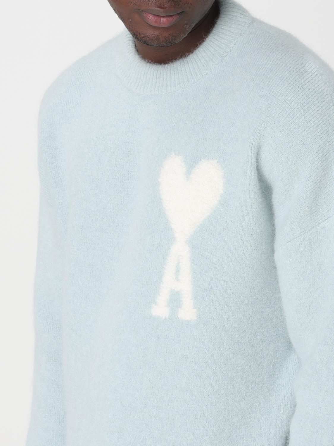 AMI PARIS SWEATER: Sweater men Ami Paris, Water - Img 4