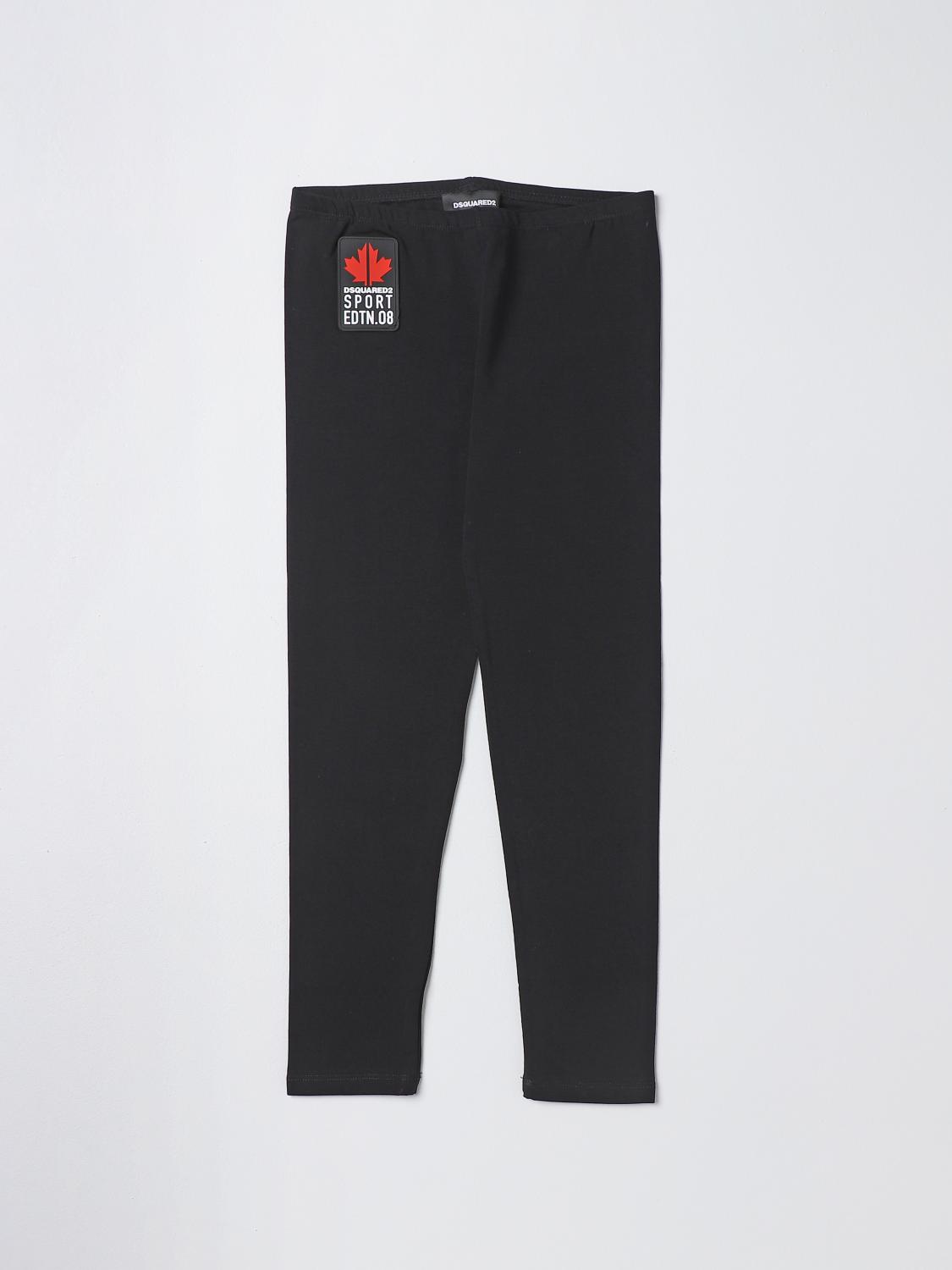 DSQUARED2 PANTALONES: Pantalón niños Dsquared2 Junior, Negro - Img 1