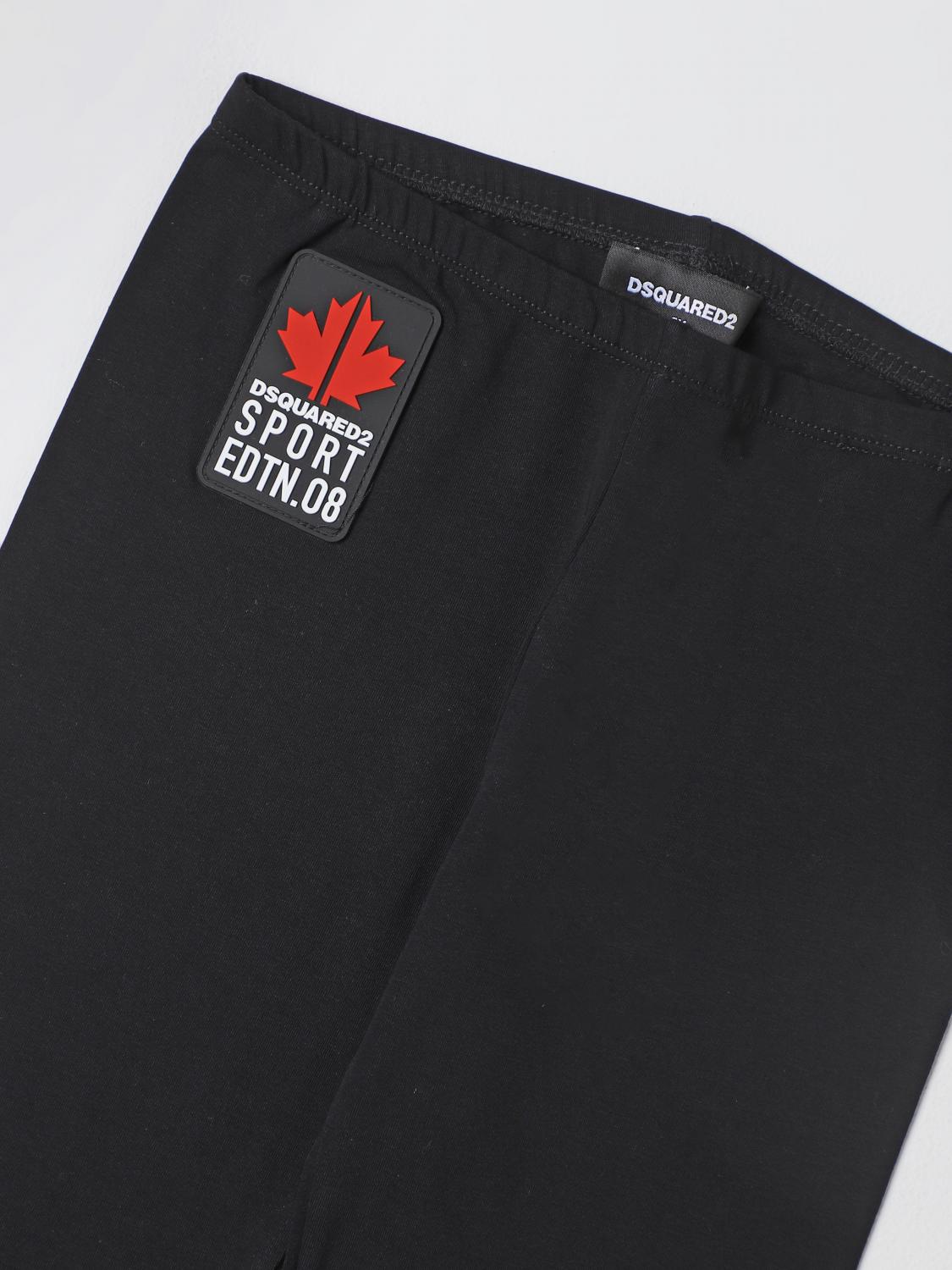 DSQUARED2 PANTALONES: Pantalón niños Dsquared2 Junior, Negro - Img 3