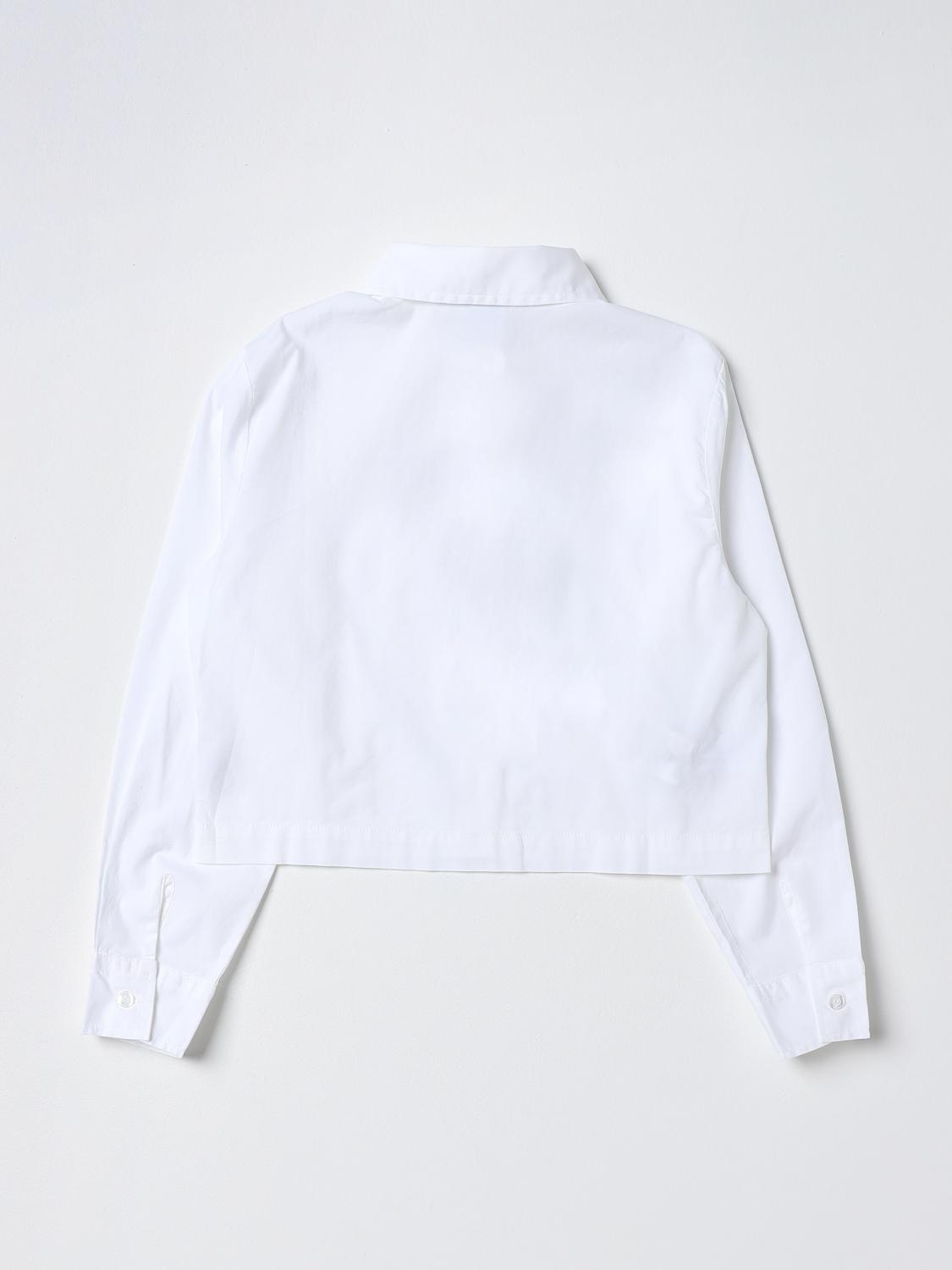 ASPESI BLUSE: Bluse kinder Aspesi, Weiß - Img 2