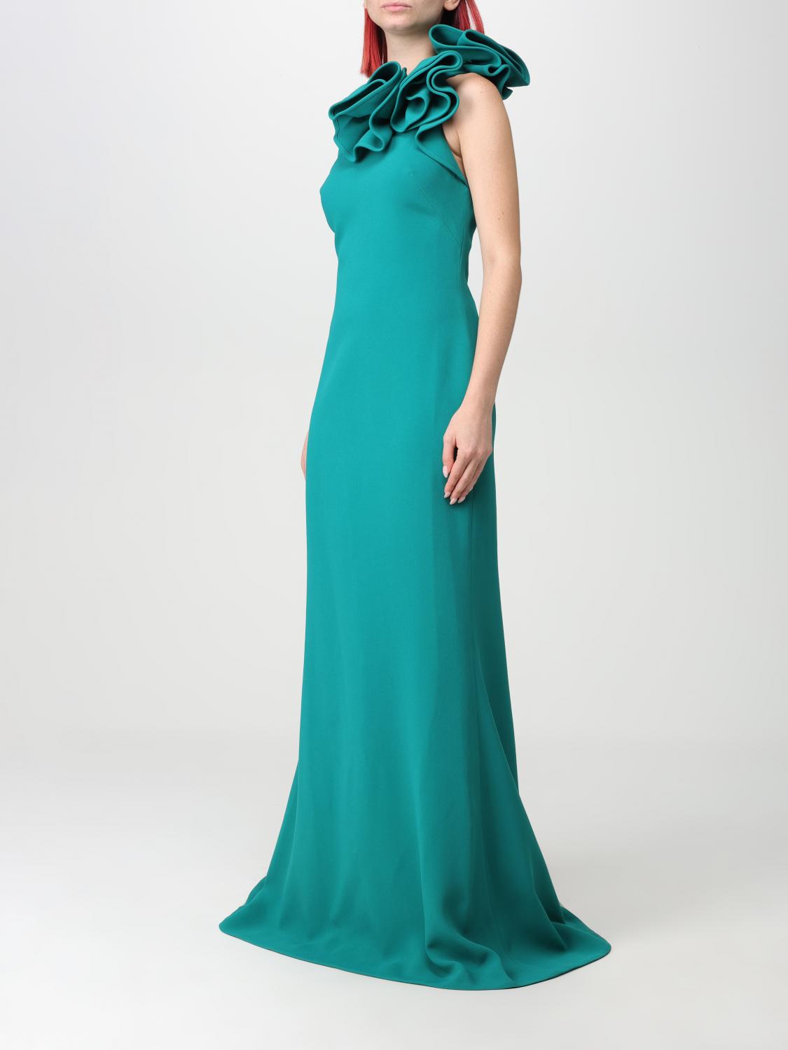 Elie Saab Dress woman - Green | 15398 | GIGLIO.COM Elie Saab Dress woman - Green | 15398 | GIGLIO.COM