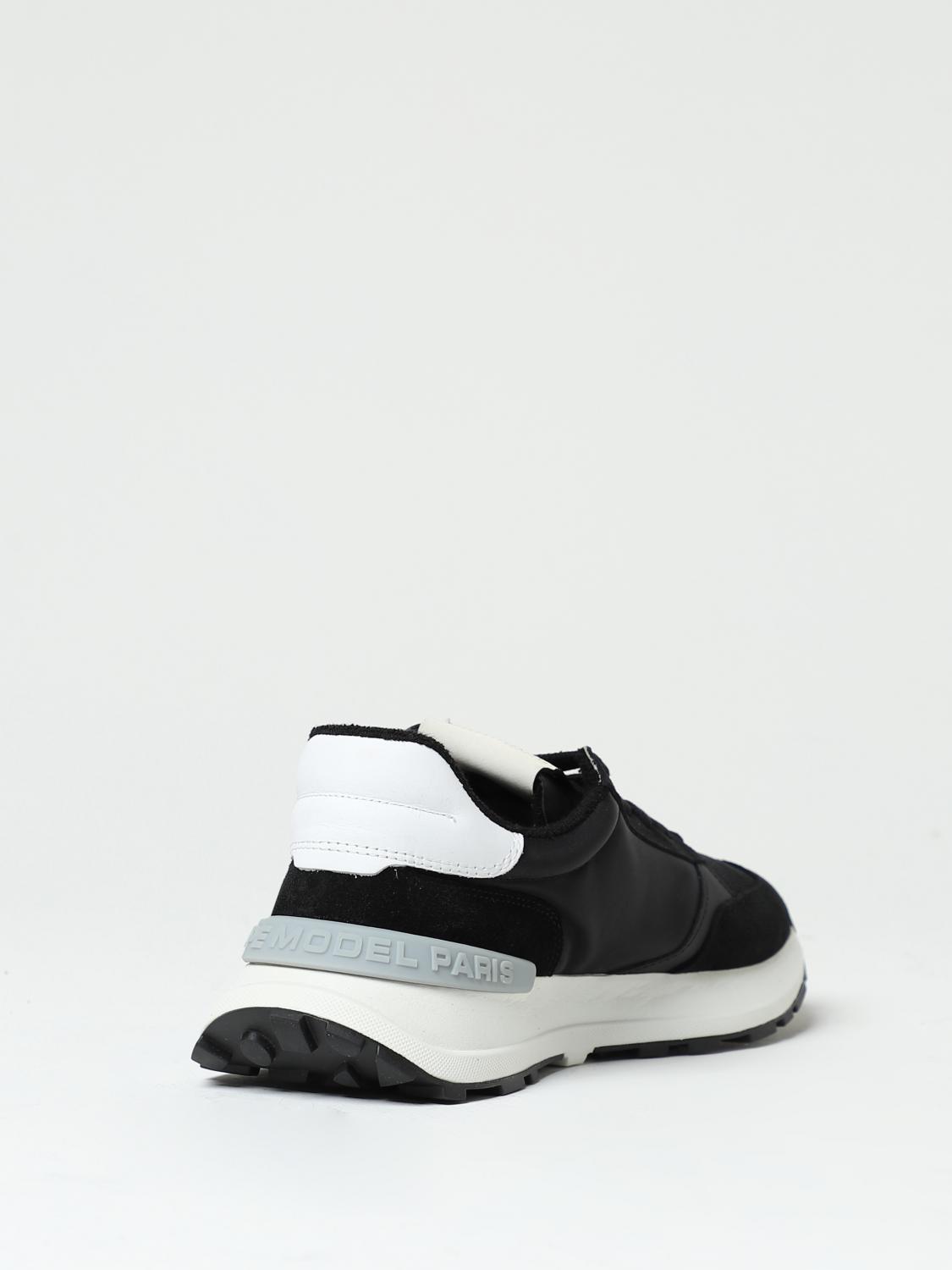 PHILIPPE MODEL ZAPATILLAS: Zapatillas mujer Philippe Model, Negro - Img 3