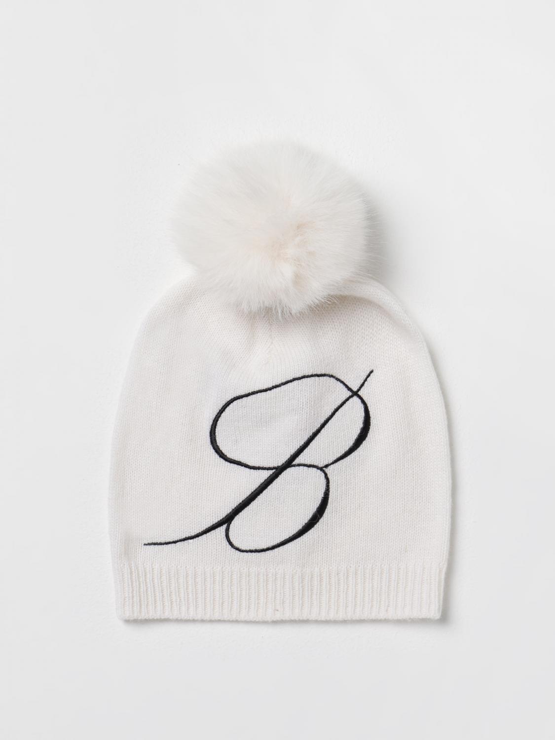 MISS BLUMARINE HUT: Hüte für mädchen kinder Miss Blumarine, Weiß - Img 1