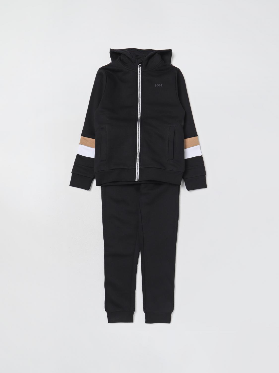 BOSS KLEIDUNGSSET: Anzug kinder Boss Kidswear, Schwarz - Img 1