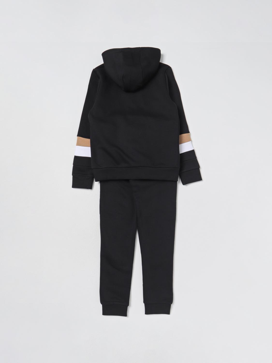 BOSS KLEIDUNGSSET: Anzug kinder Boss Kidswear, Schwarz - Img 2