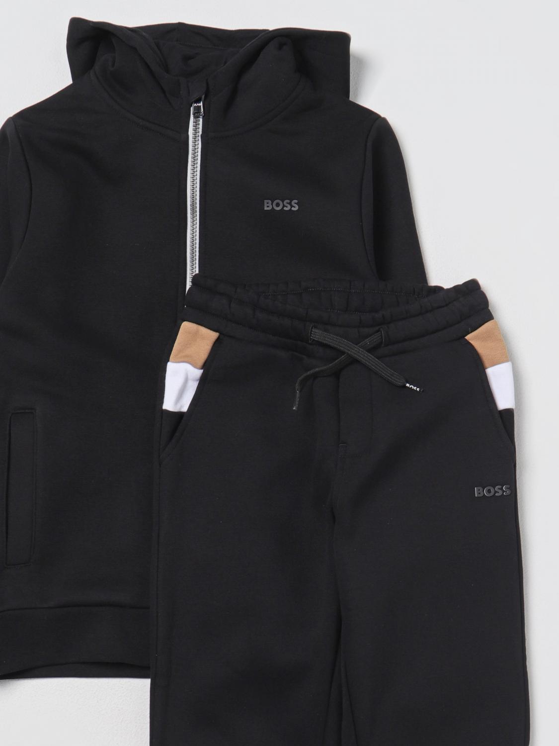 BOSS KLEIDUNGSSET: Anzug kinder Boss Kidswear, Schwarz - Img 3