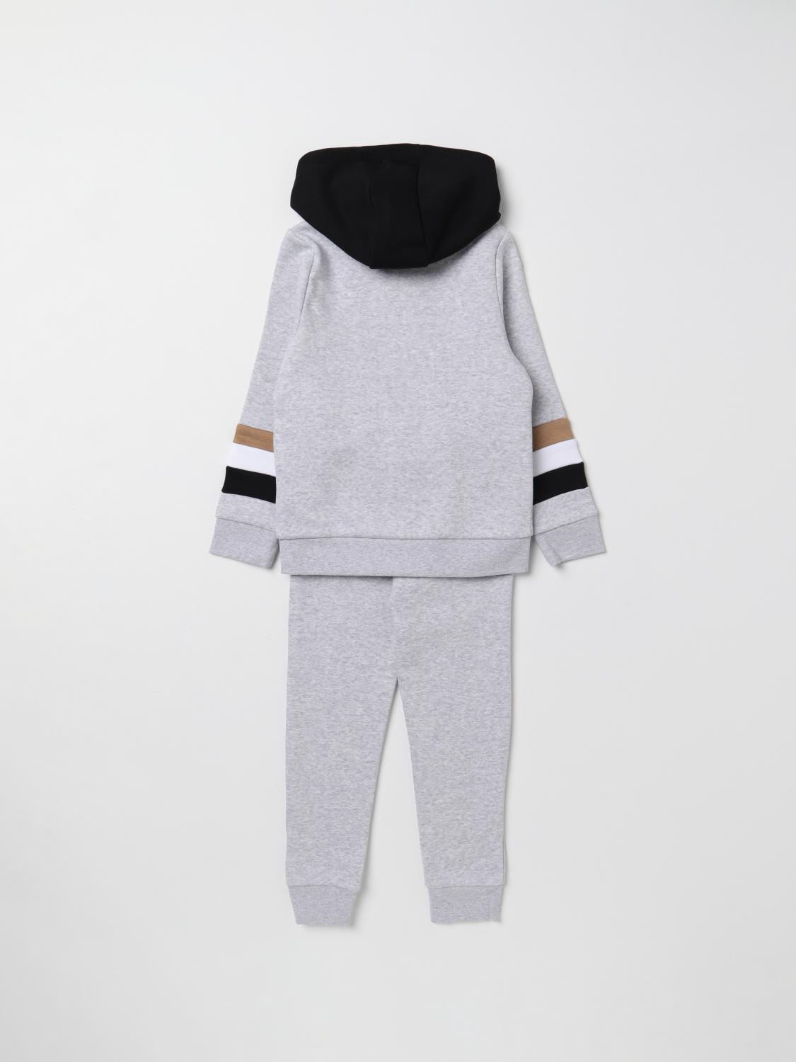 BOSS KLEIDUNGSSET: Anzug kinder Boss Kidswear, Grau - Img 2