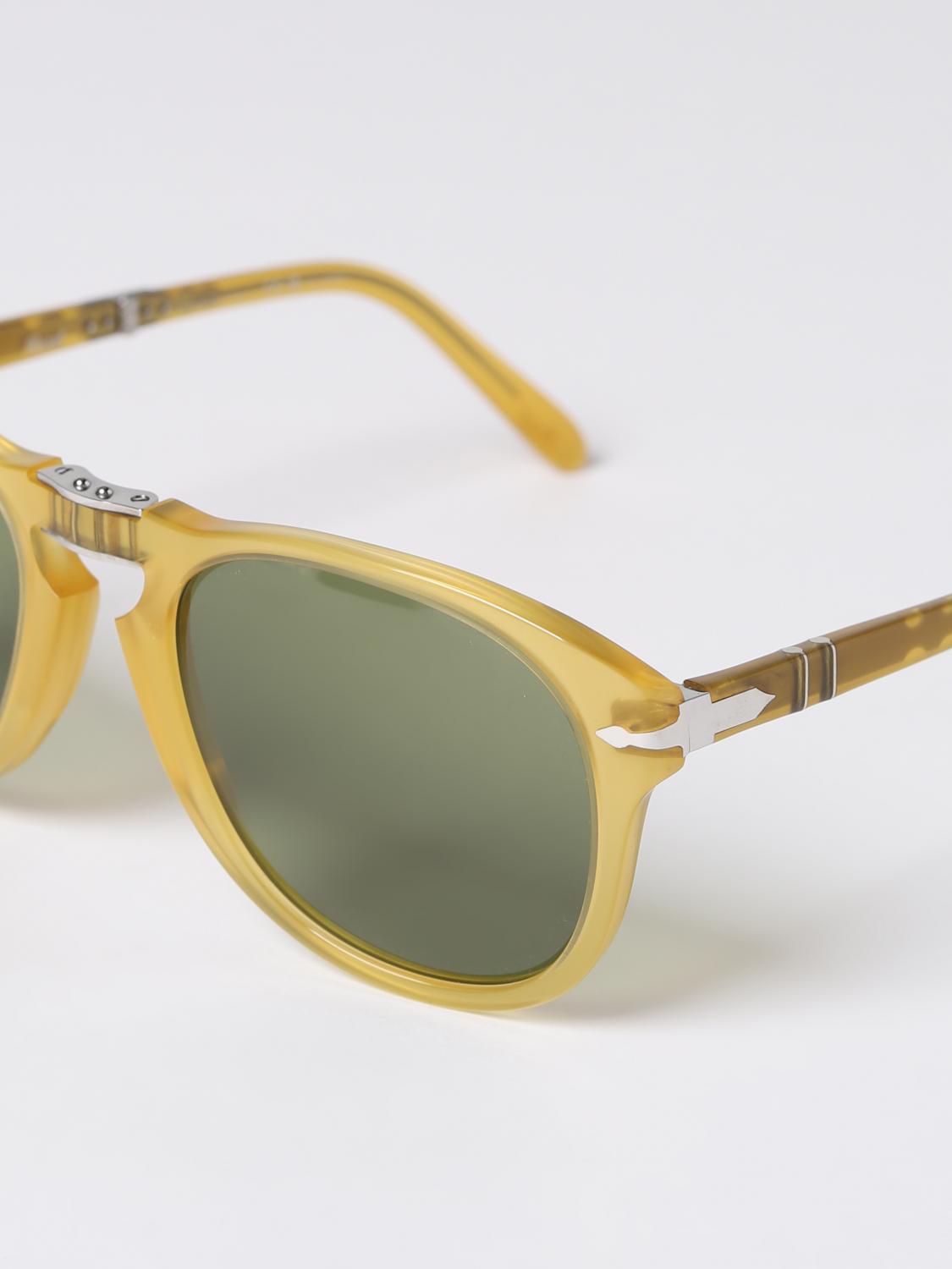 PERSOL SUNGLASSES: Sunglasses men Persol, Yellow - Img 4