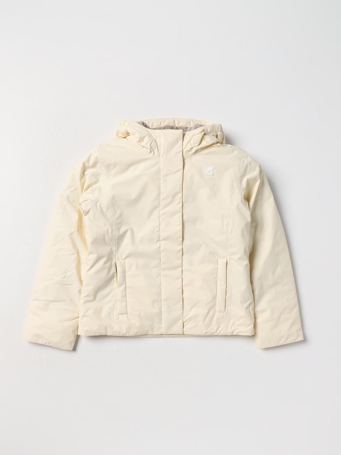 K-WAY CHAQUETA: Abrigo niños K-way, Beige - Img 1