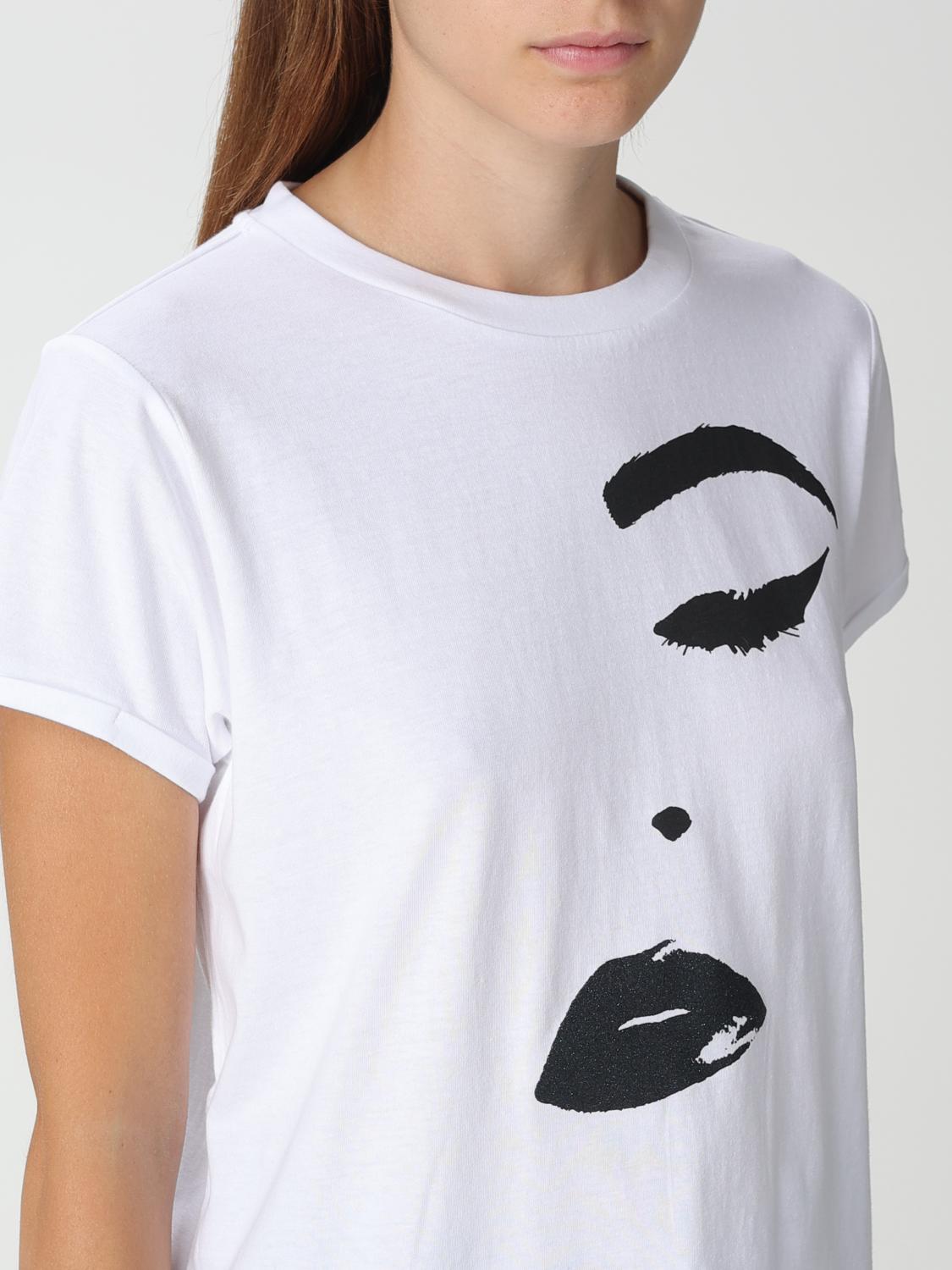 TWINSET T-SHIRT: T-shirt damen Twinset, Weiß - Img 3