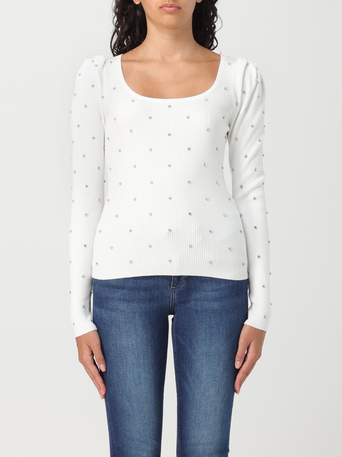 LIU JO PULLOVER: Pullover damen Liu Jo, Weiß - Img 1