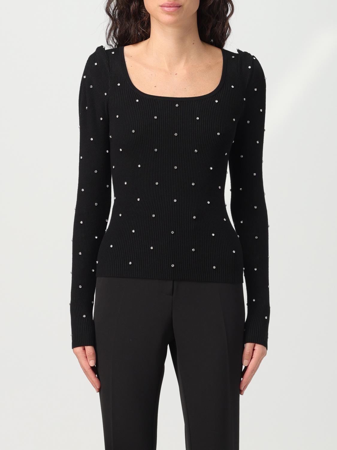 LIU JO PULLOVER: Pullover damen Liu Jo, Schwarz - Img 1