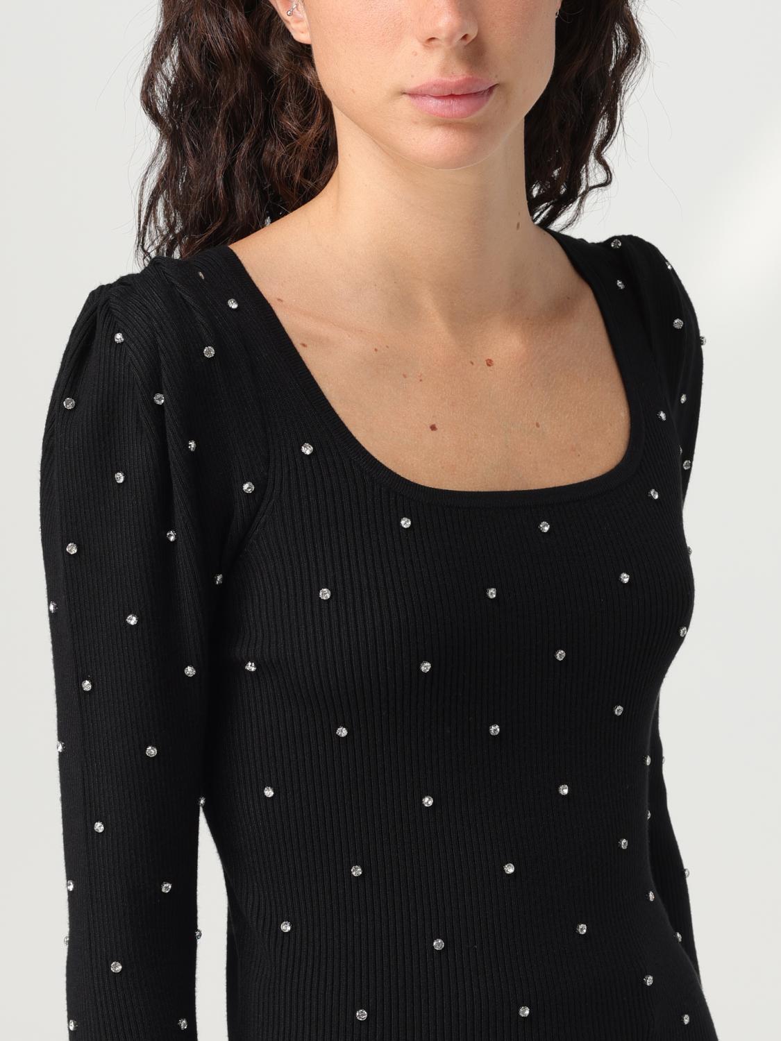 LIU JO PULLOVER: Pullover damen Liu Jo, Schwarz - Img 3