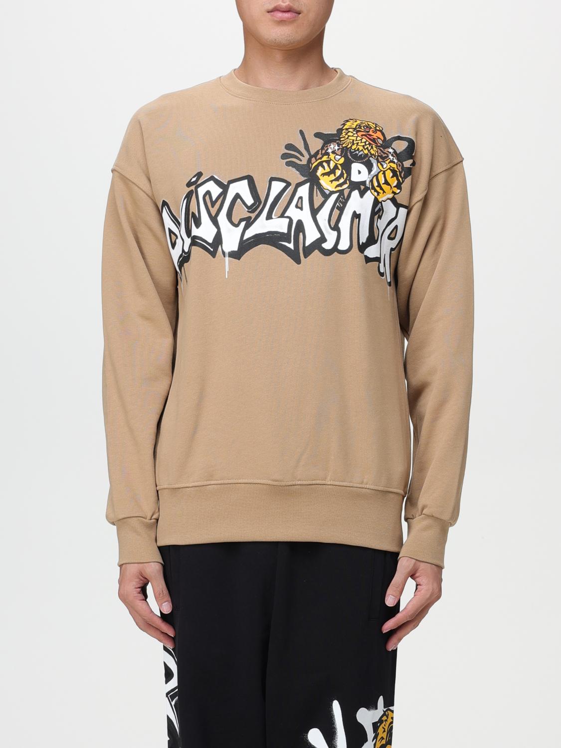 DISCLAIMER SWEATSHIRT: Pullover herren Disclaimer, Braun - Img 1