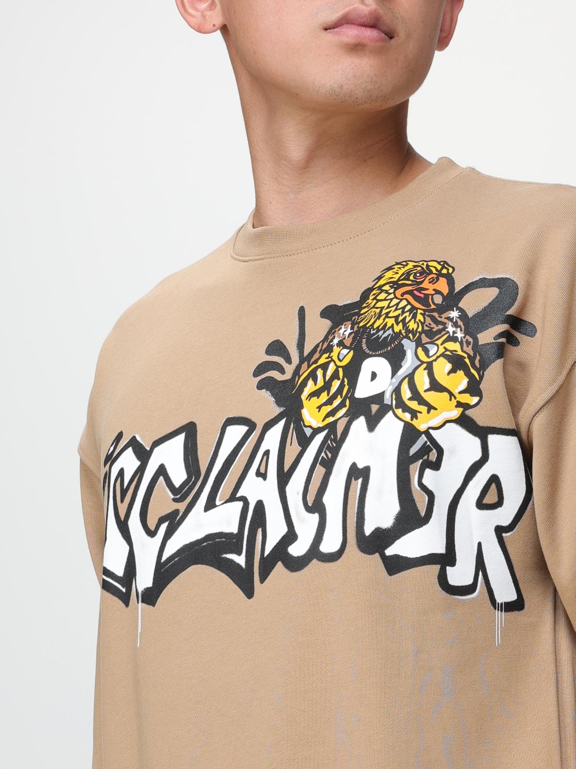 DISCLAIMER SWEATSHIRT: Pullover herren Disclaimer, Braun - Img 3