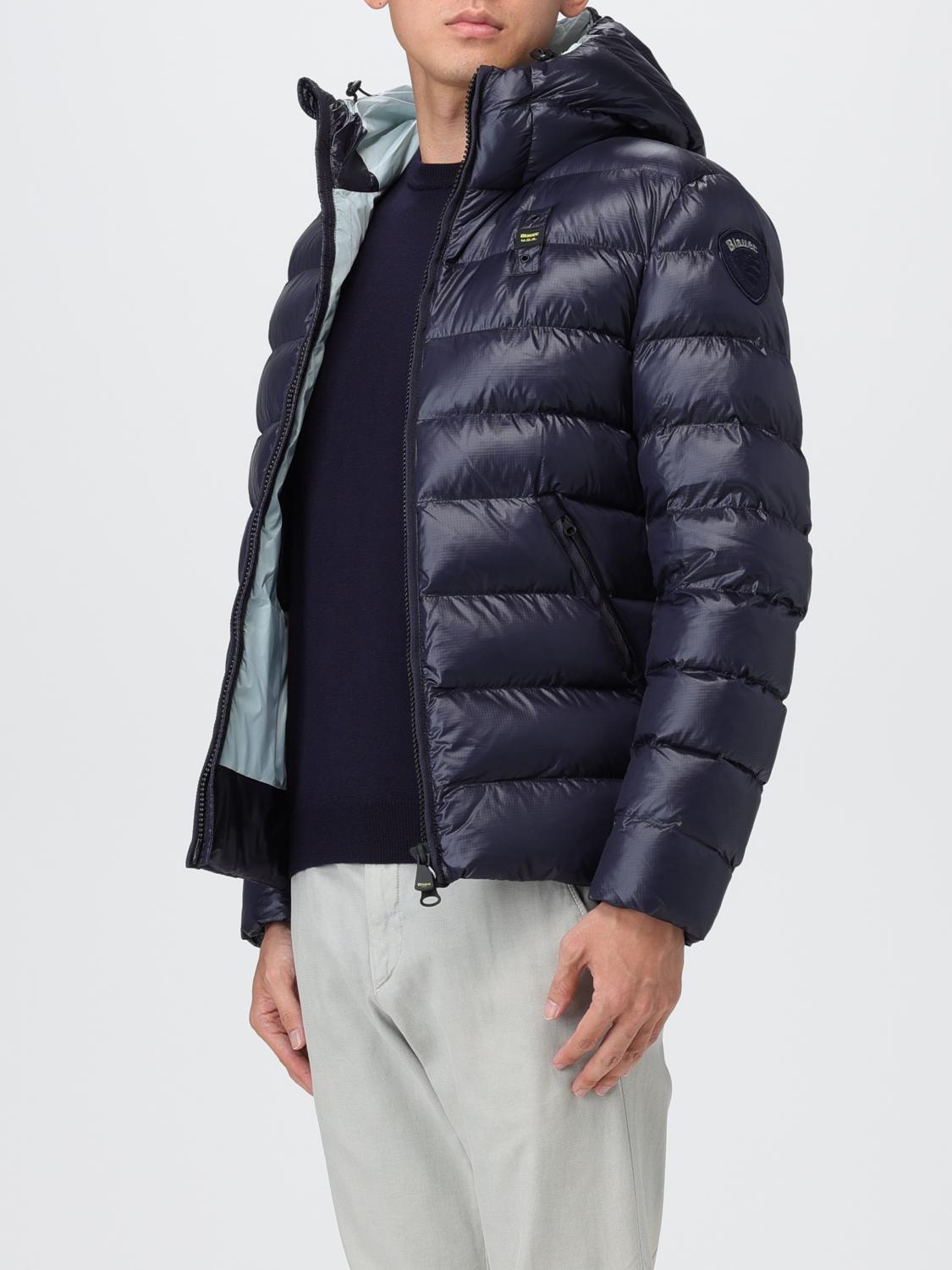 BLAUER JACKET: Jacket men Blauer, Blue - Img 3