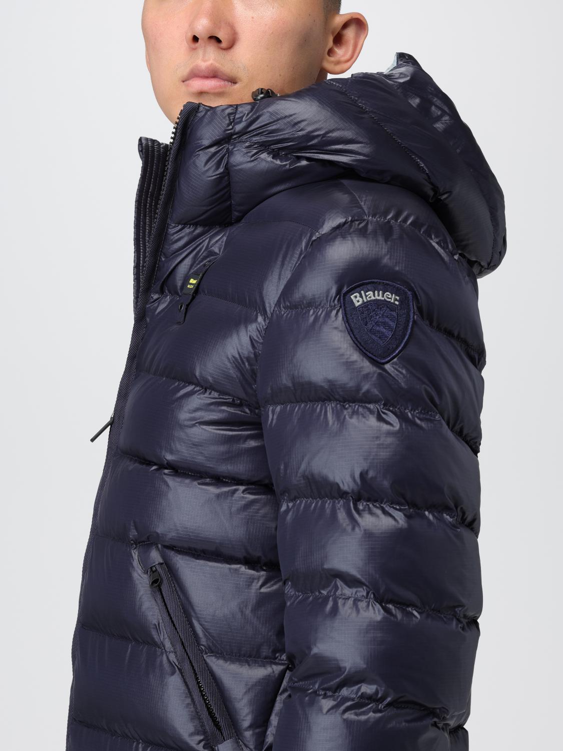 BLAUER JACKET: Jacket men Blauer, Blue - Img 4