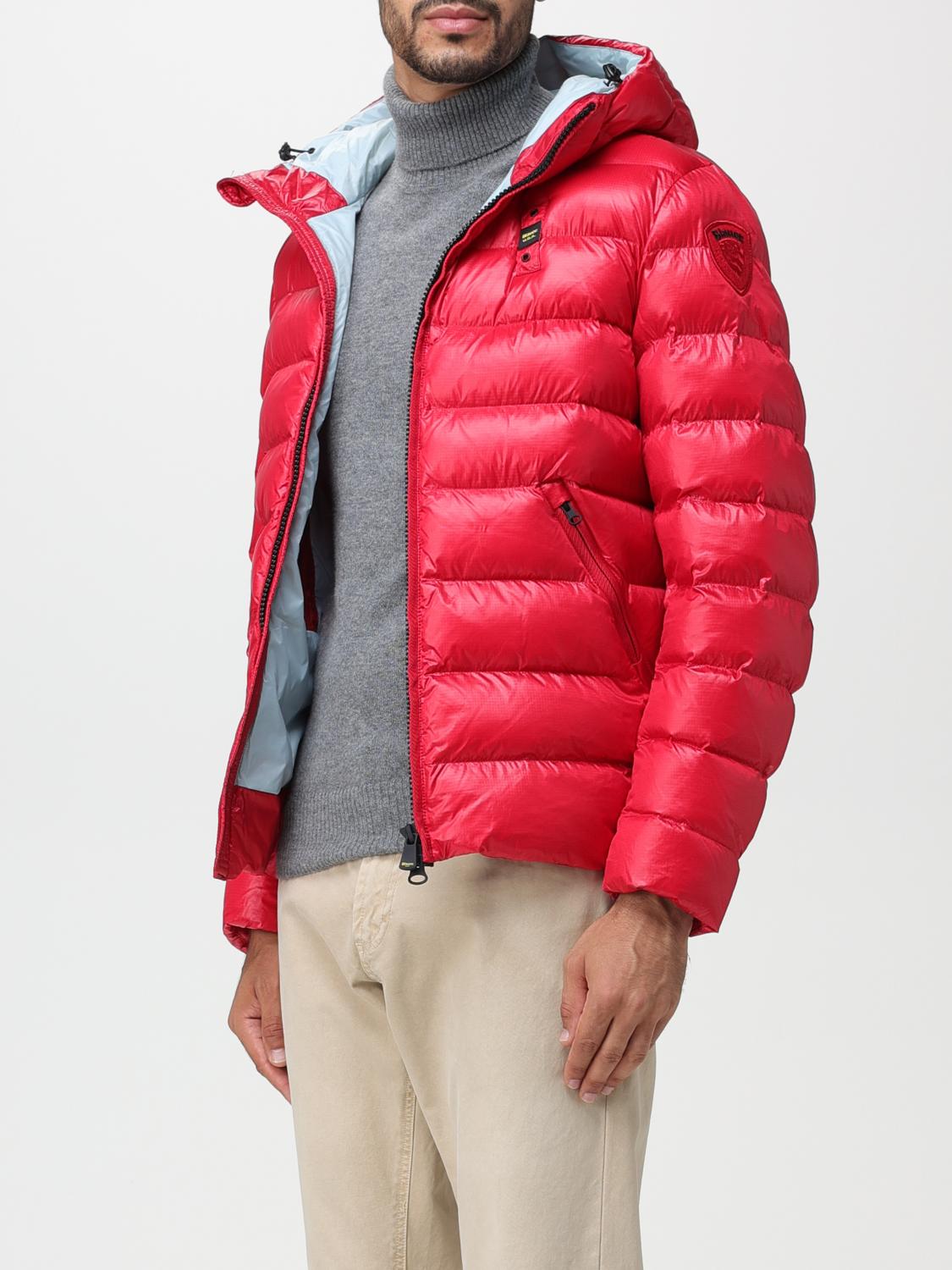 BLAUER JACKET: Jacket men Blauer, Red - Img 3