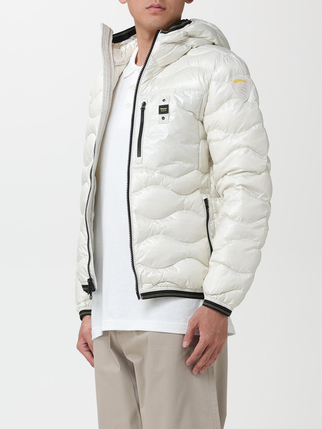 BLAUER JACKET: Jacket men Blauer, White - Img 3