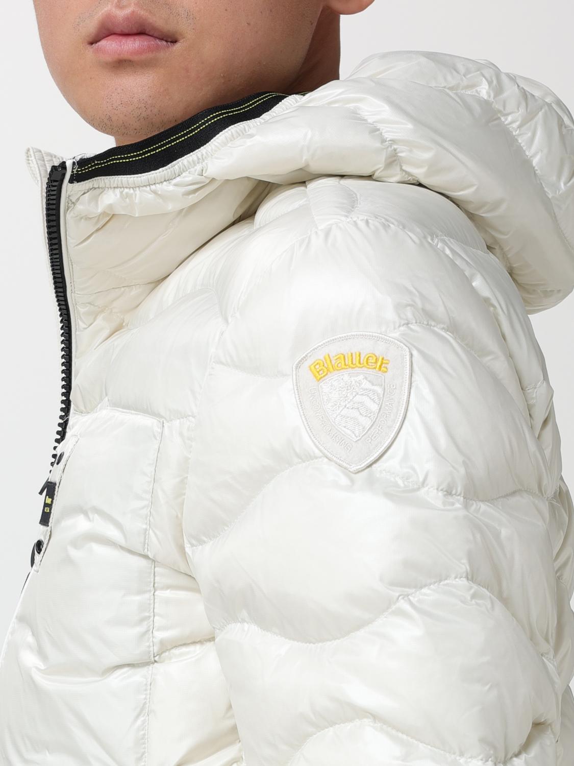 BLAUER JACKET: Jacket men Blauer, White - Img 4