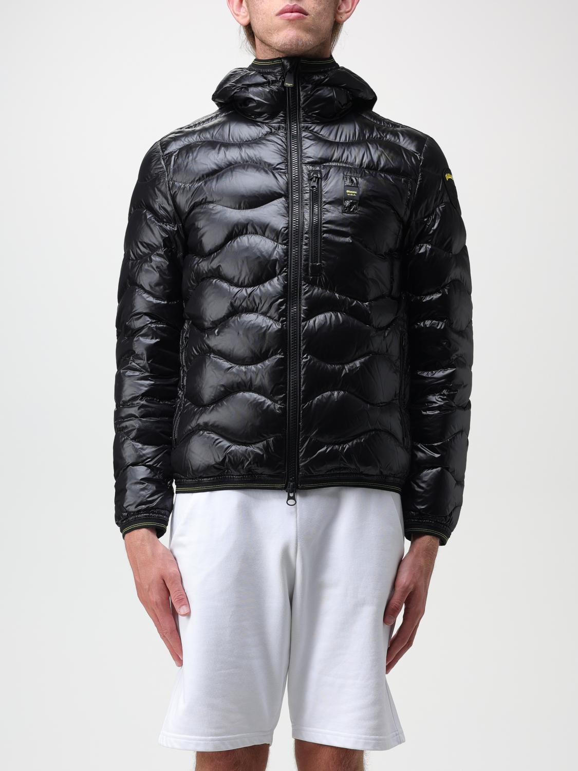 BLAUER JACKET: Jacket men Blauer, Black - Img 1